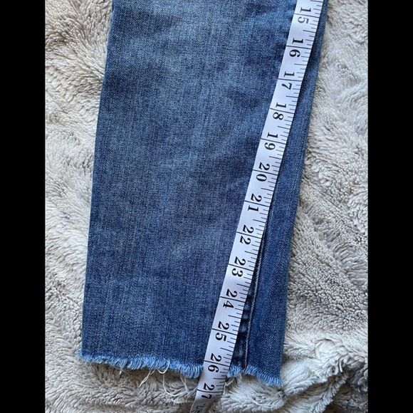 KUT from the kloth ankle raw hem straight leg jeans size 4 - Picture 12 of 15